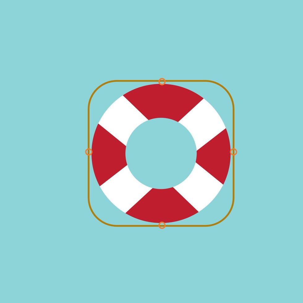 Lifebuoy logo icon vector