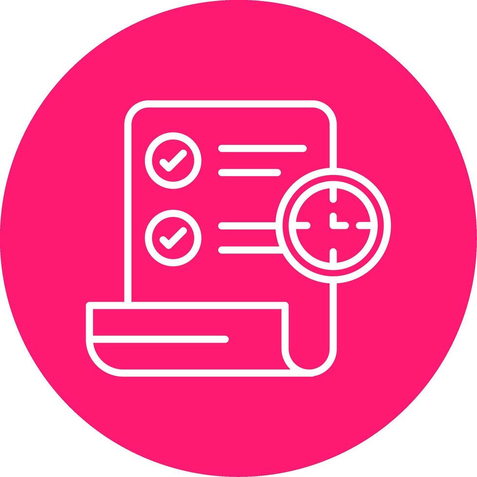 Term Line Multi Circle Icon vector