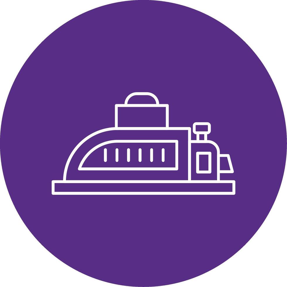 Planer Line Multi Circle Icon vector