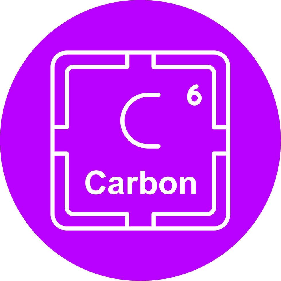 Carbon Line Multi Circle Icon vector