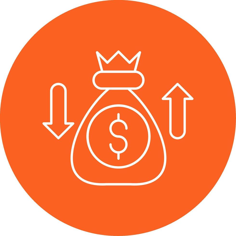 Sales Enablement Line Multi Circle Icon vector