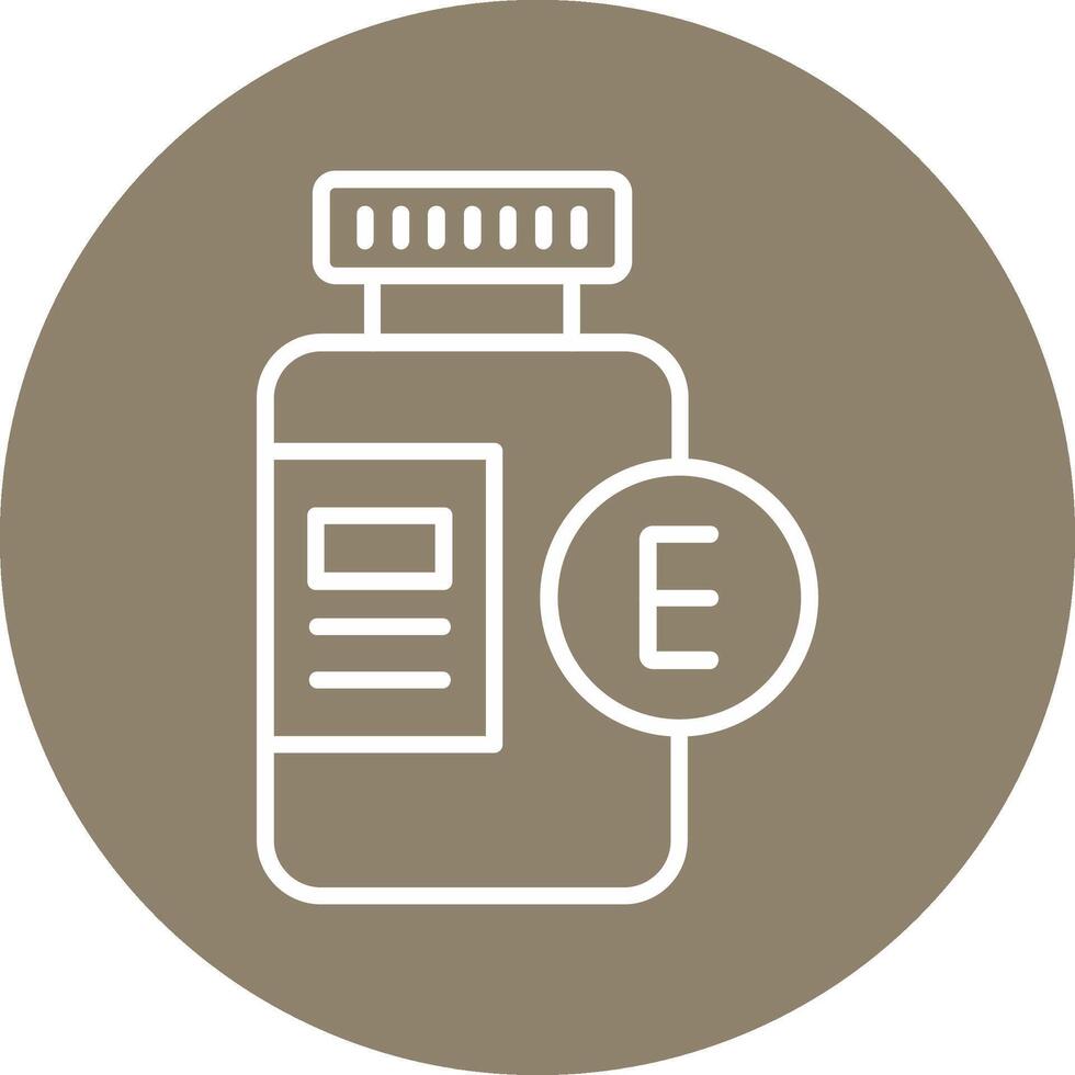 Suplement Line Multi Circle Icon vector