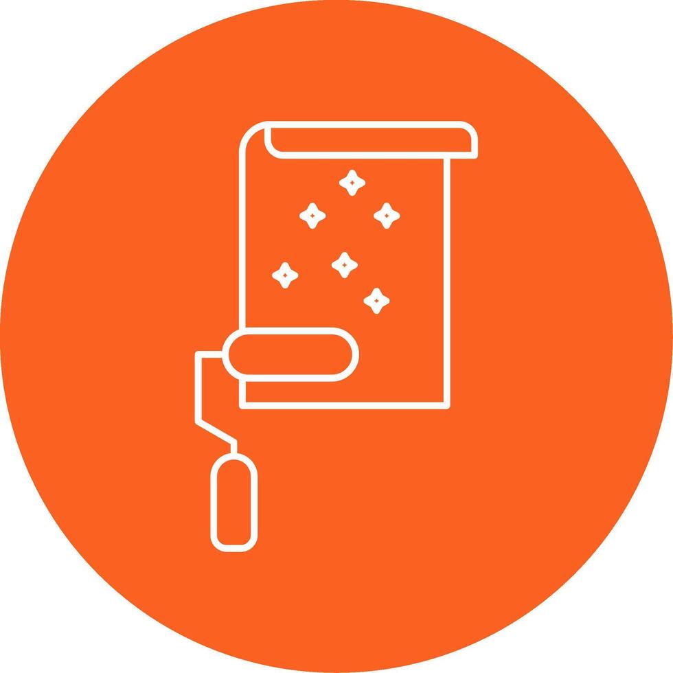 Wallpaper Line Multi Circle Icon vector