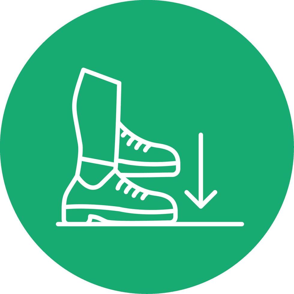 Stamp Line Multi Circle Icon vector