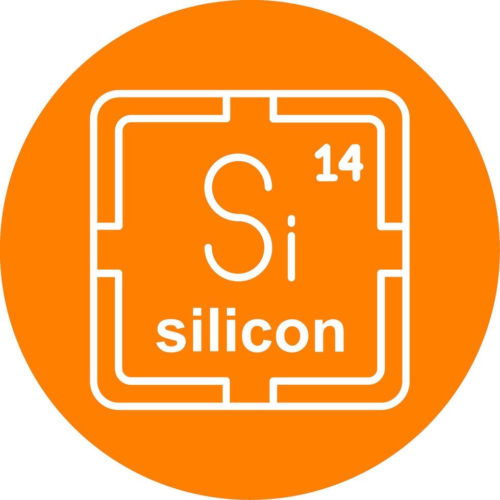 SilLine Multi Circle Icon Line Multi Circle Icon vector