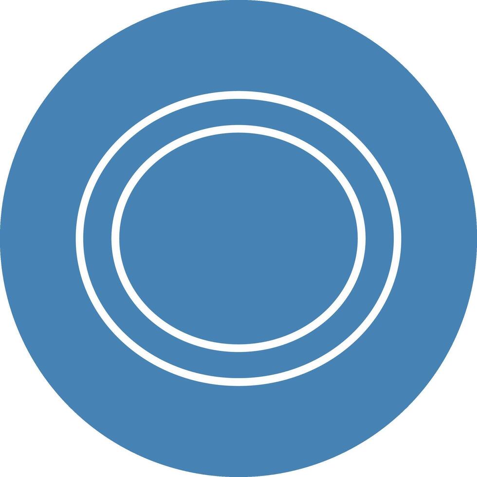 Capital O Icon vector