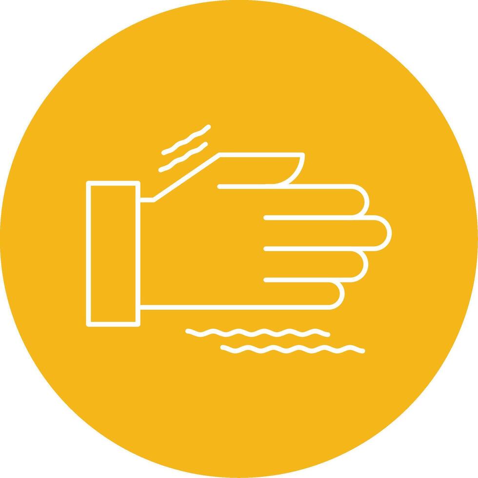Tremor Line Multi Circle Icon vector