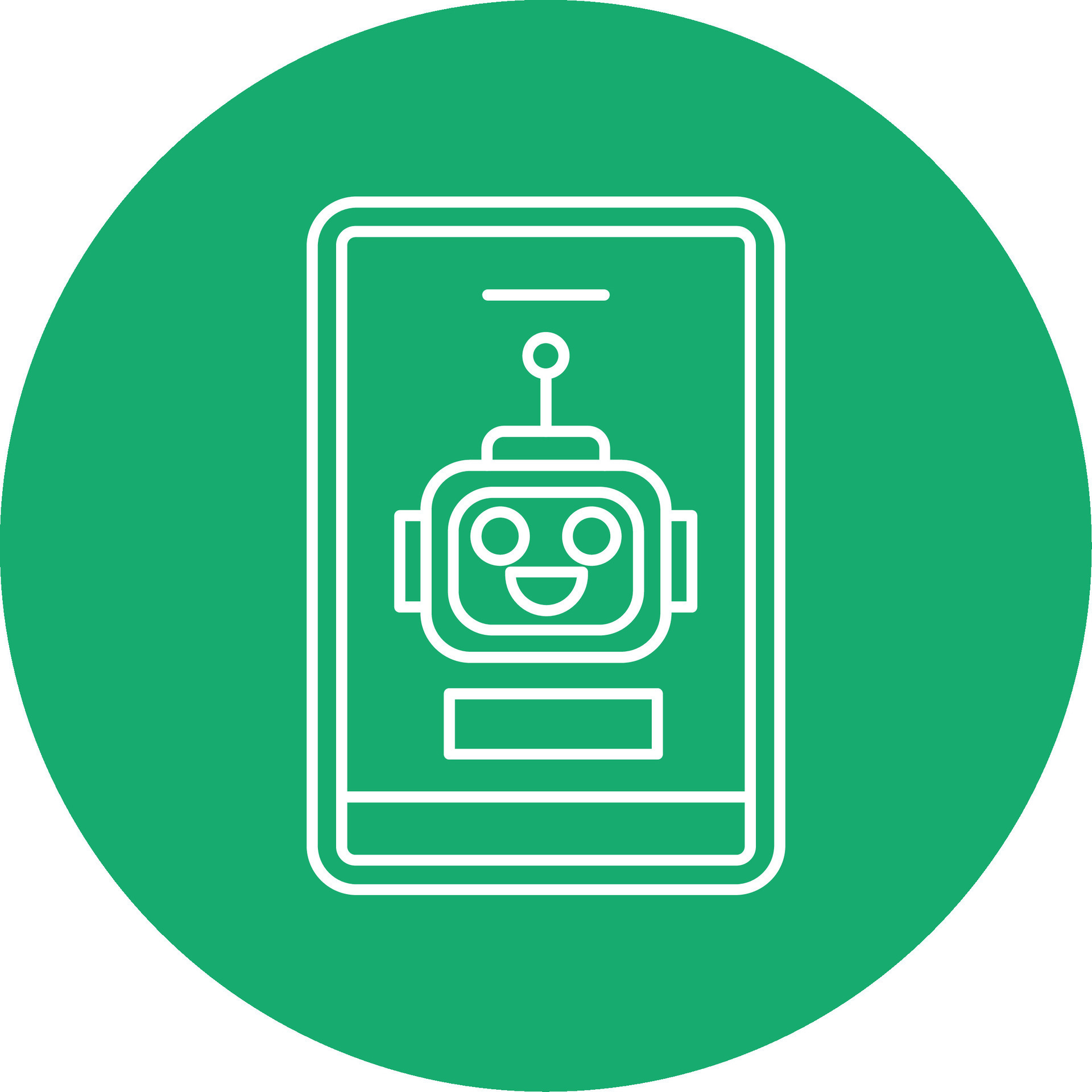 Ai Assistant Line Multi Circle Icon 47470360 Vector Art at Vecteezy