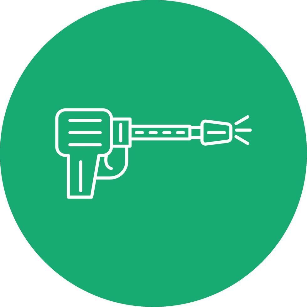 Power Wash Line Multi Circle Icon vector