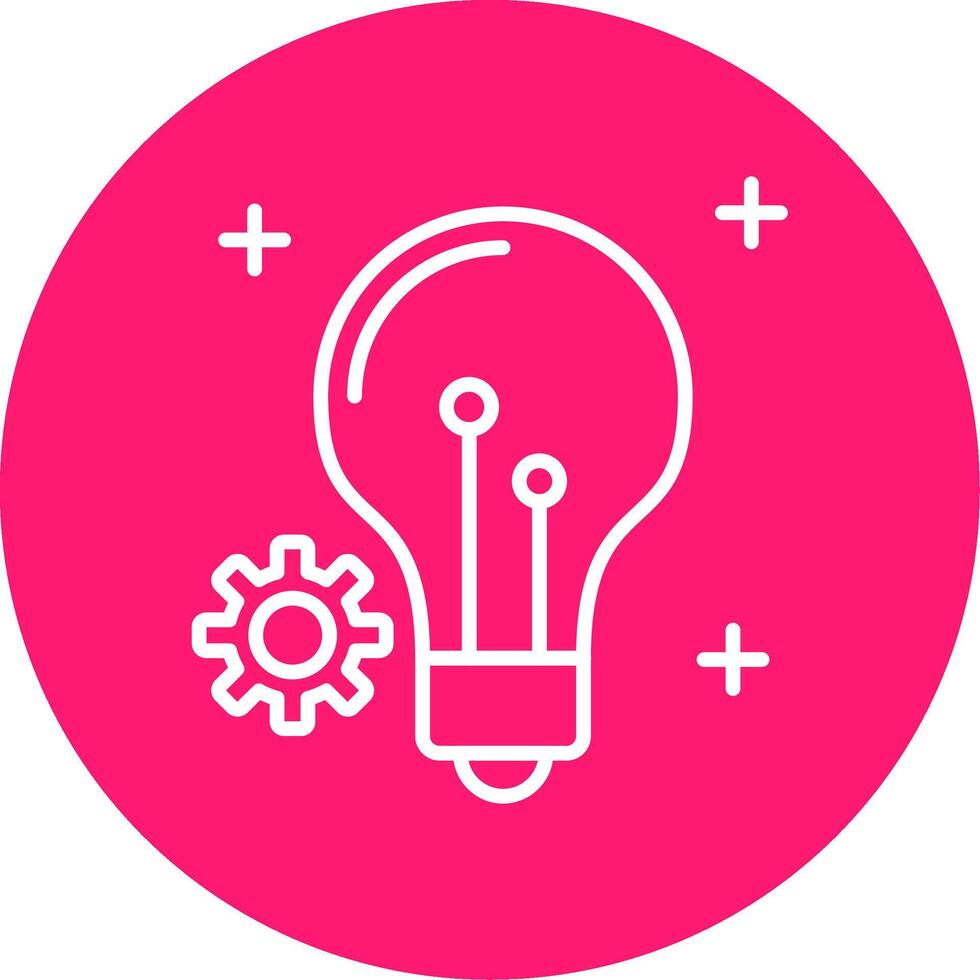 Innovation Line Multi Circle Icon vector