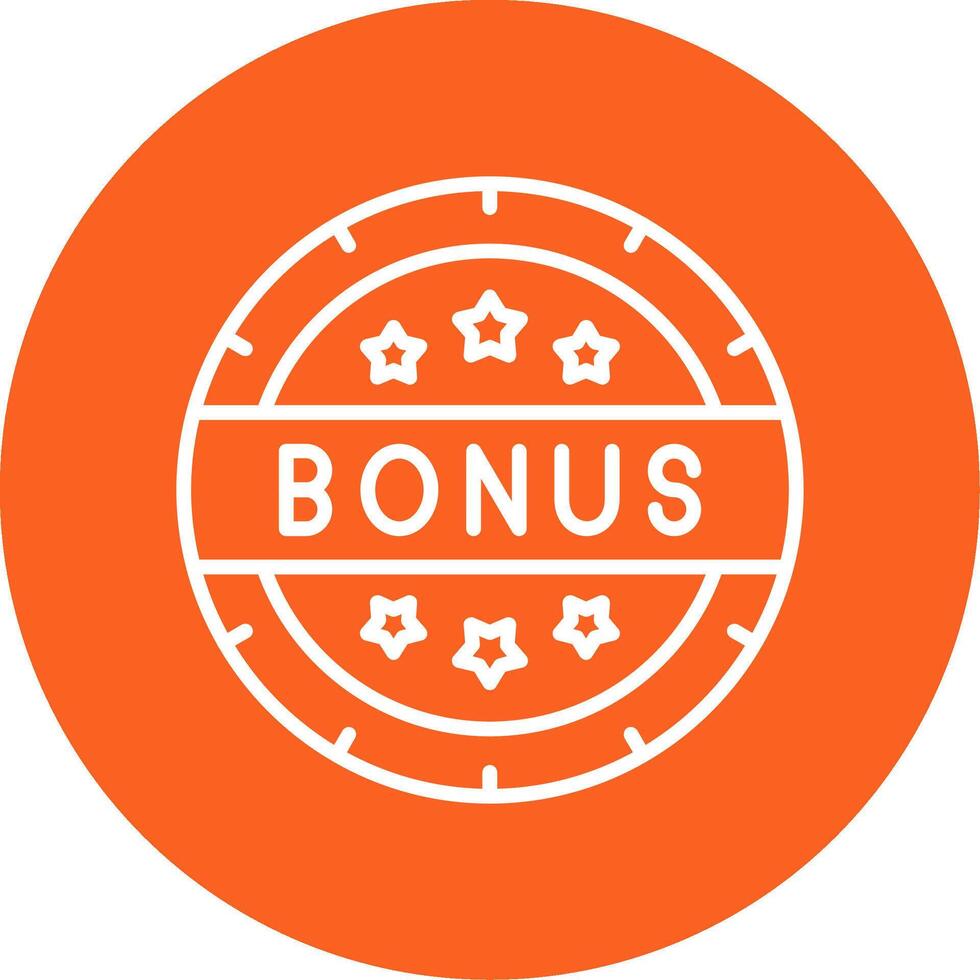 Bonus Line Multi Circle Icon vector