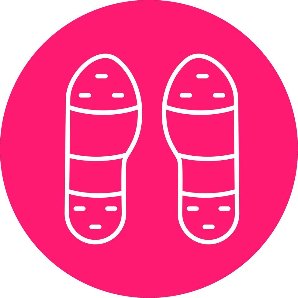 Claque Tap Line Multi Circle Icon vector