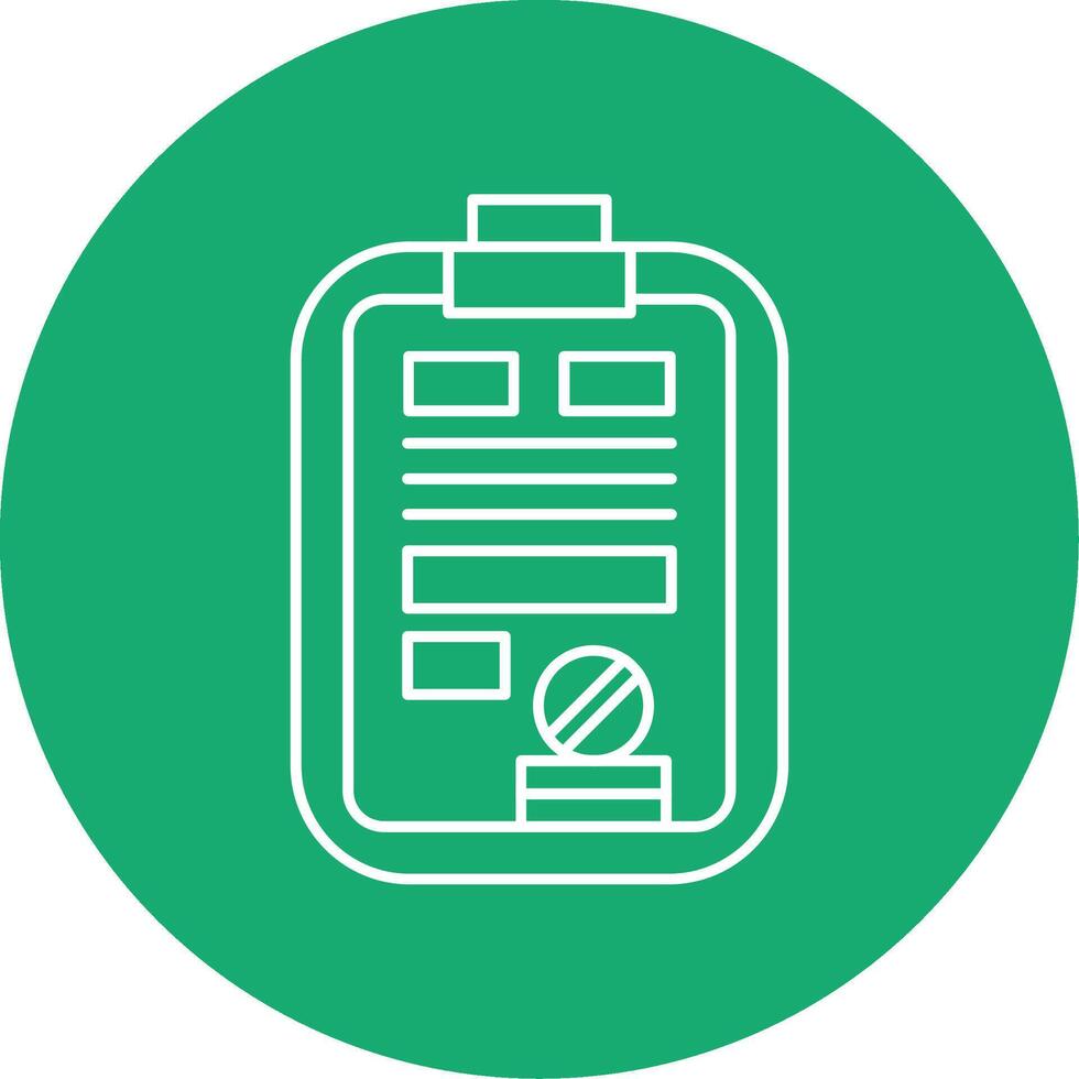 Schedule Line Multi Circle Icon vector
