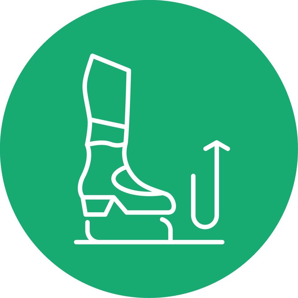 Stomp Line Multi Circle Icon vector