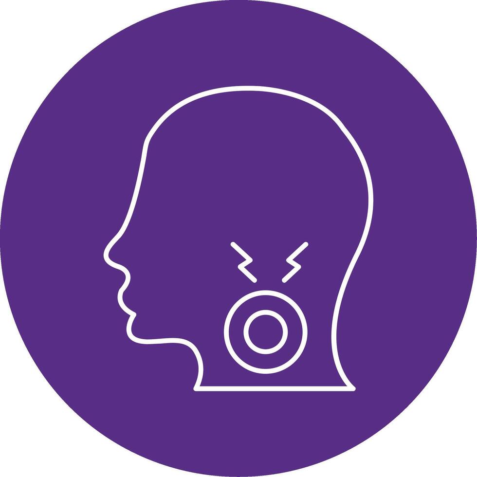 Breath Line Multi Circle Icon vector