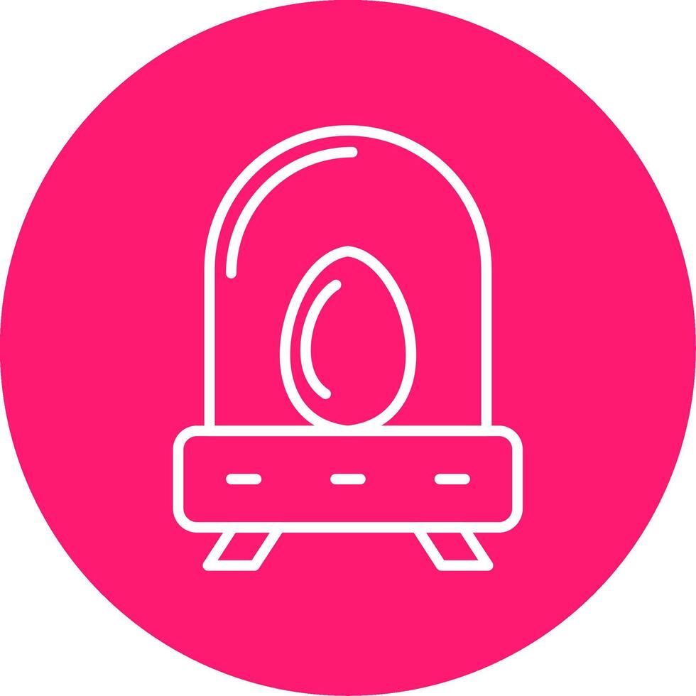 Incubation Line Multi Circle Icon vector