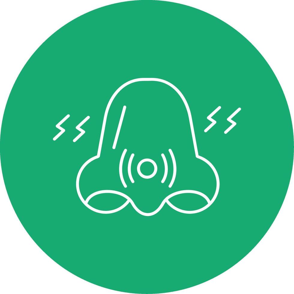 Congestion Line Multi Circle Icon vector