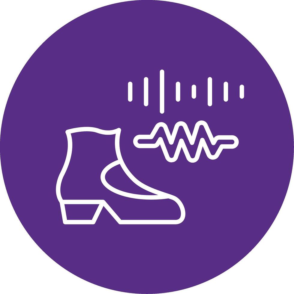 Rhythm Line Multi Circle Icon vector