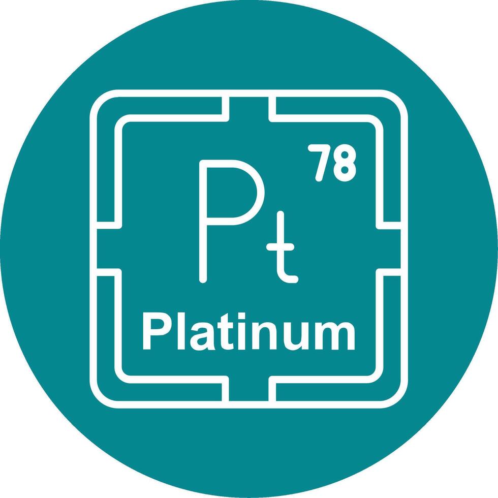 Platinum Line Multi Circle Icon vector