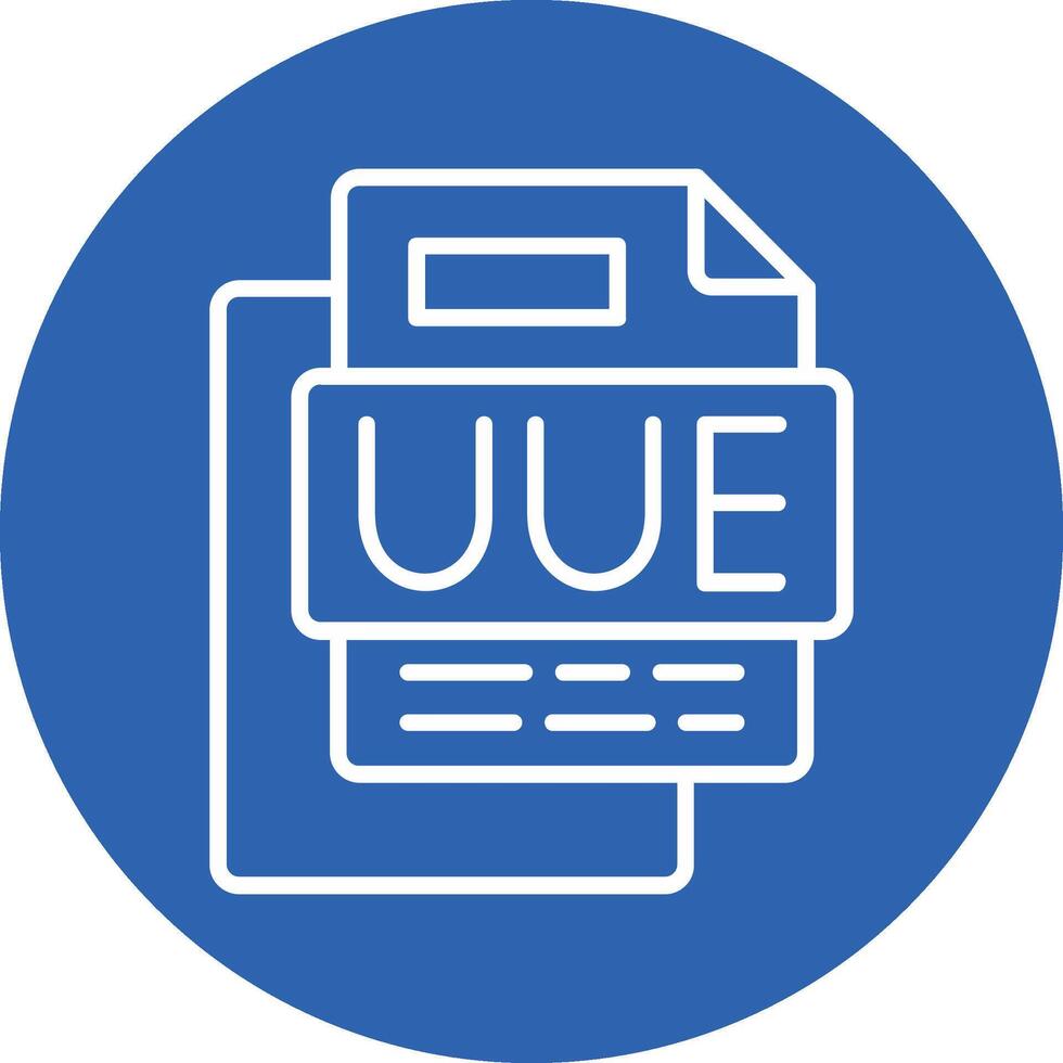 UUE File Line Multi Circle Icon vector