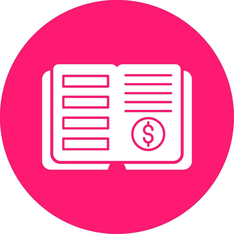 Ledger Glyph Multi Circle Icon vector