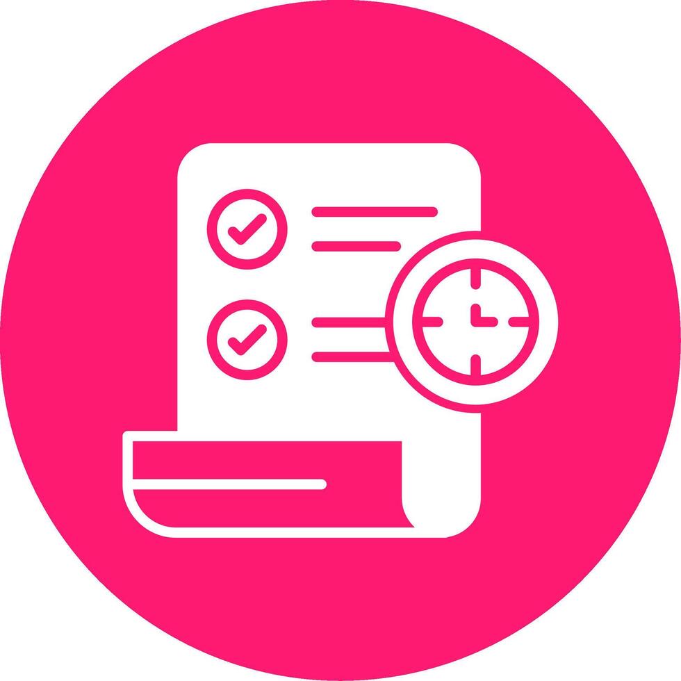 Term Glyph Multi Circle Icon vector