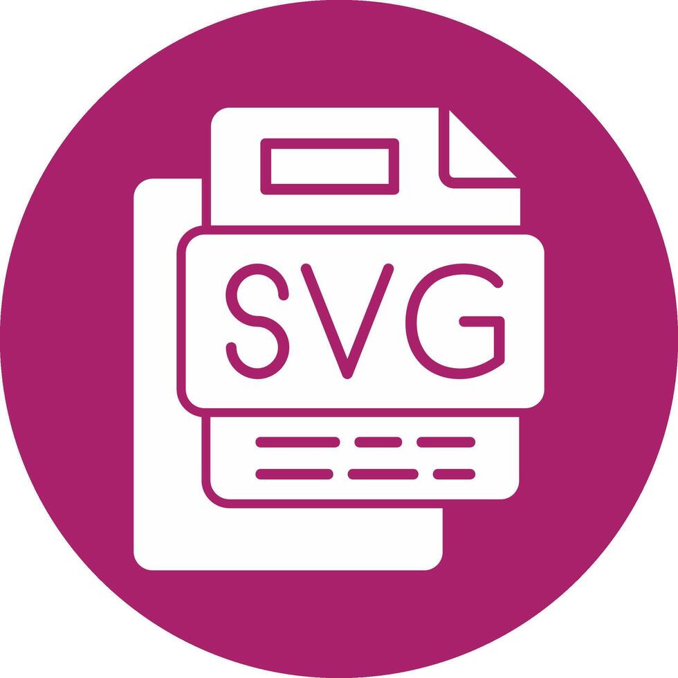 SVG File Glyph Multi Circle Icon vector