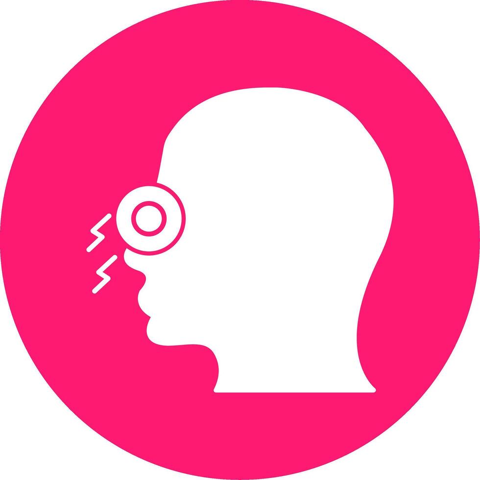 Congestion Glyph Multi Circle Icon vector