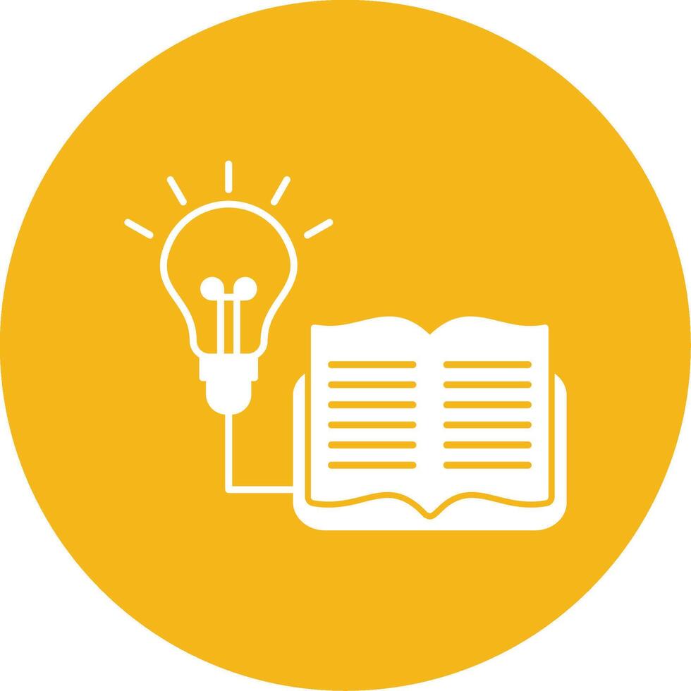 Lifelong Learning Glyph Multi Circle Icon vector