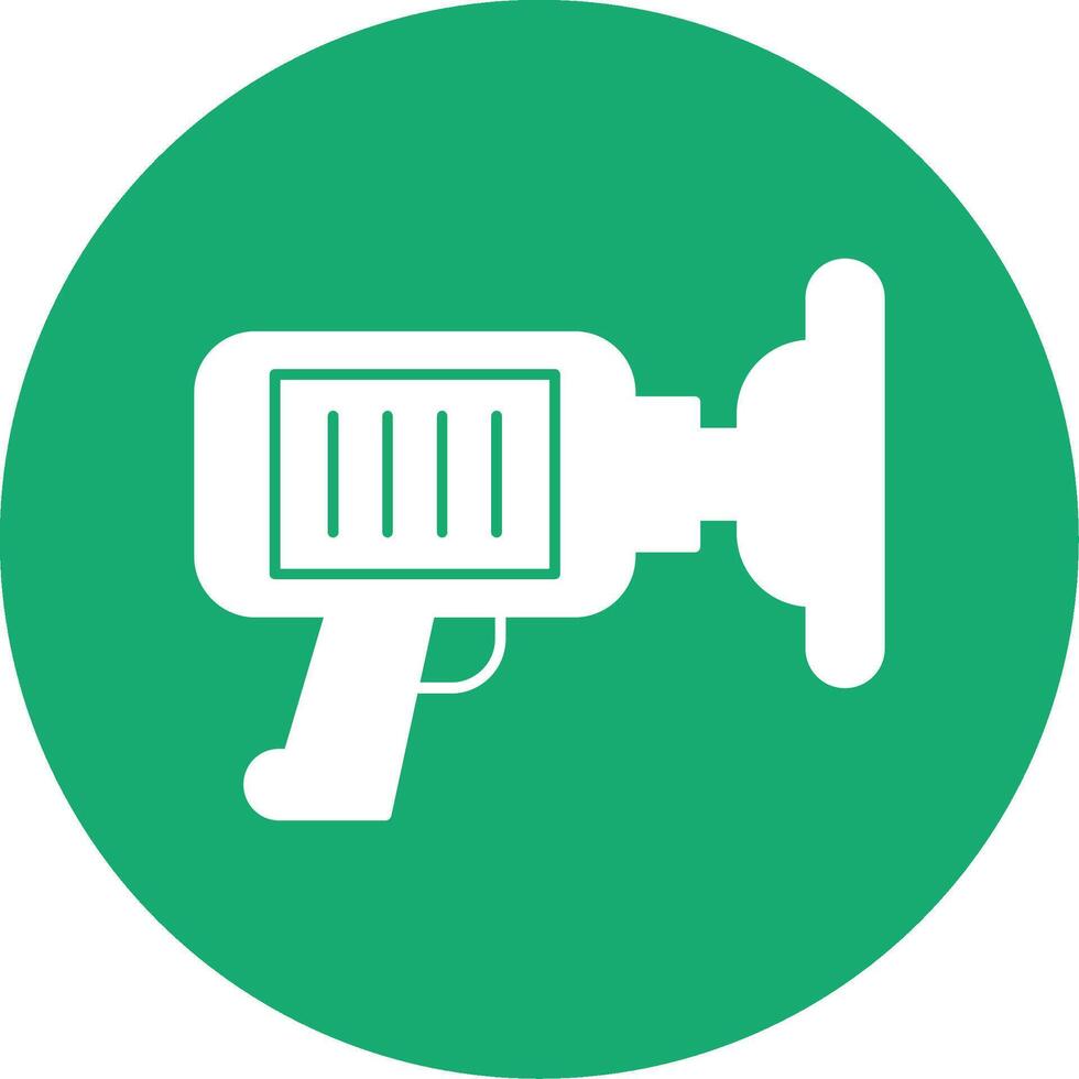 Polisher Glyph Multi Circle Icon vector