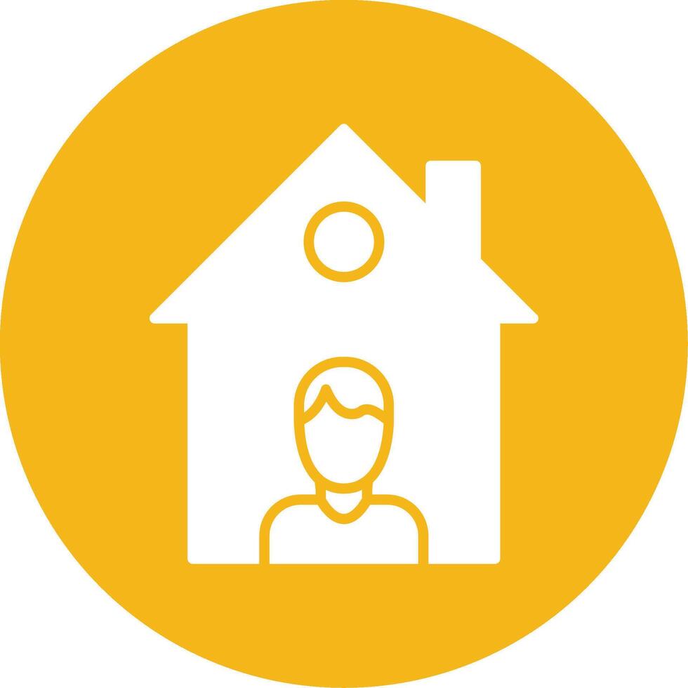 Isolation Glyph Multi Circle Icon vector