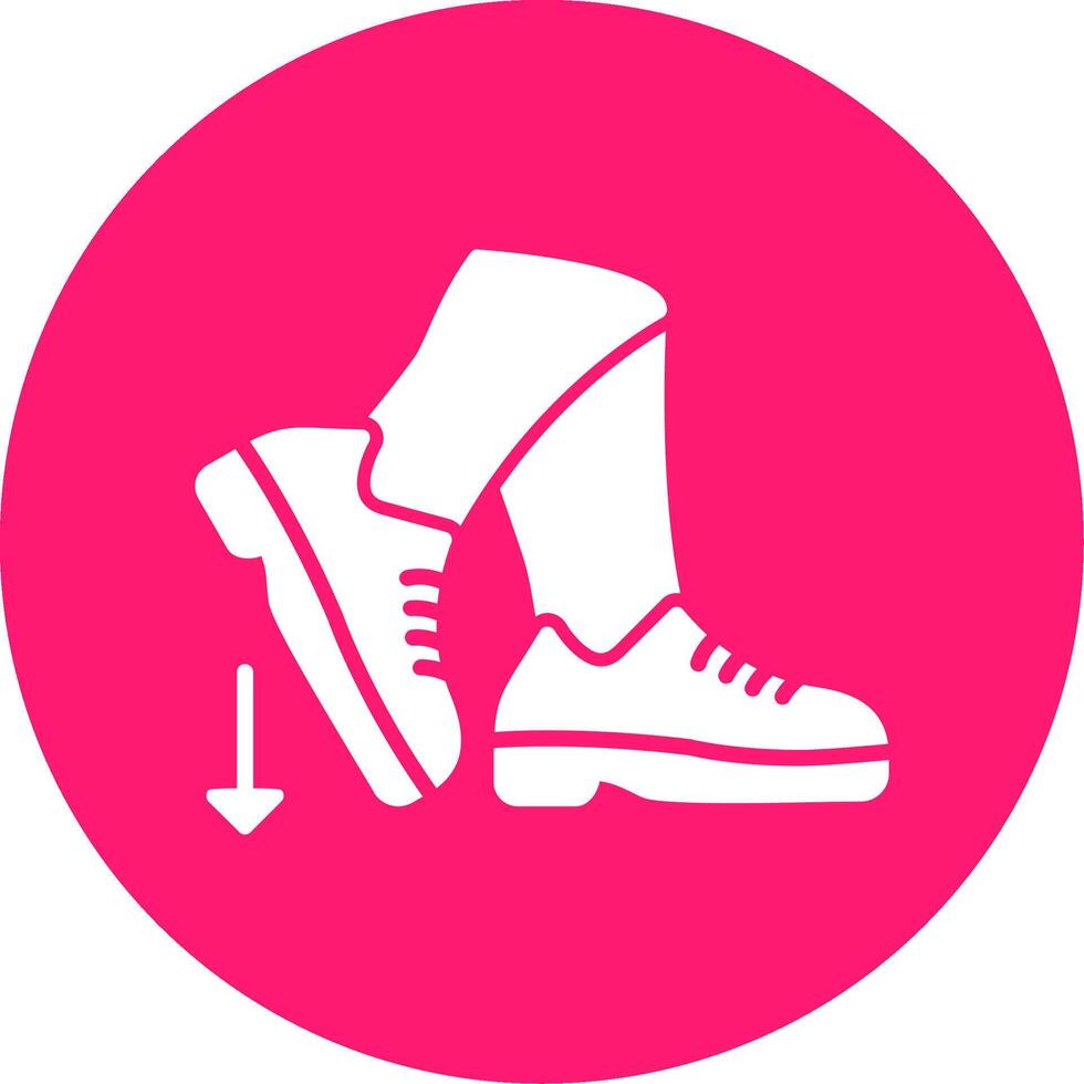 Stamp Glyph Multi Circle Icon vector