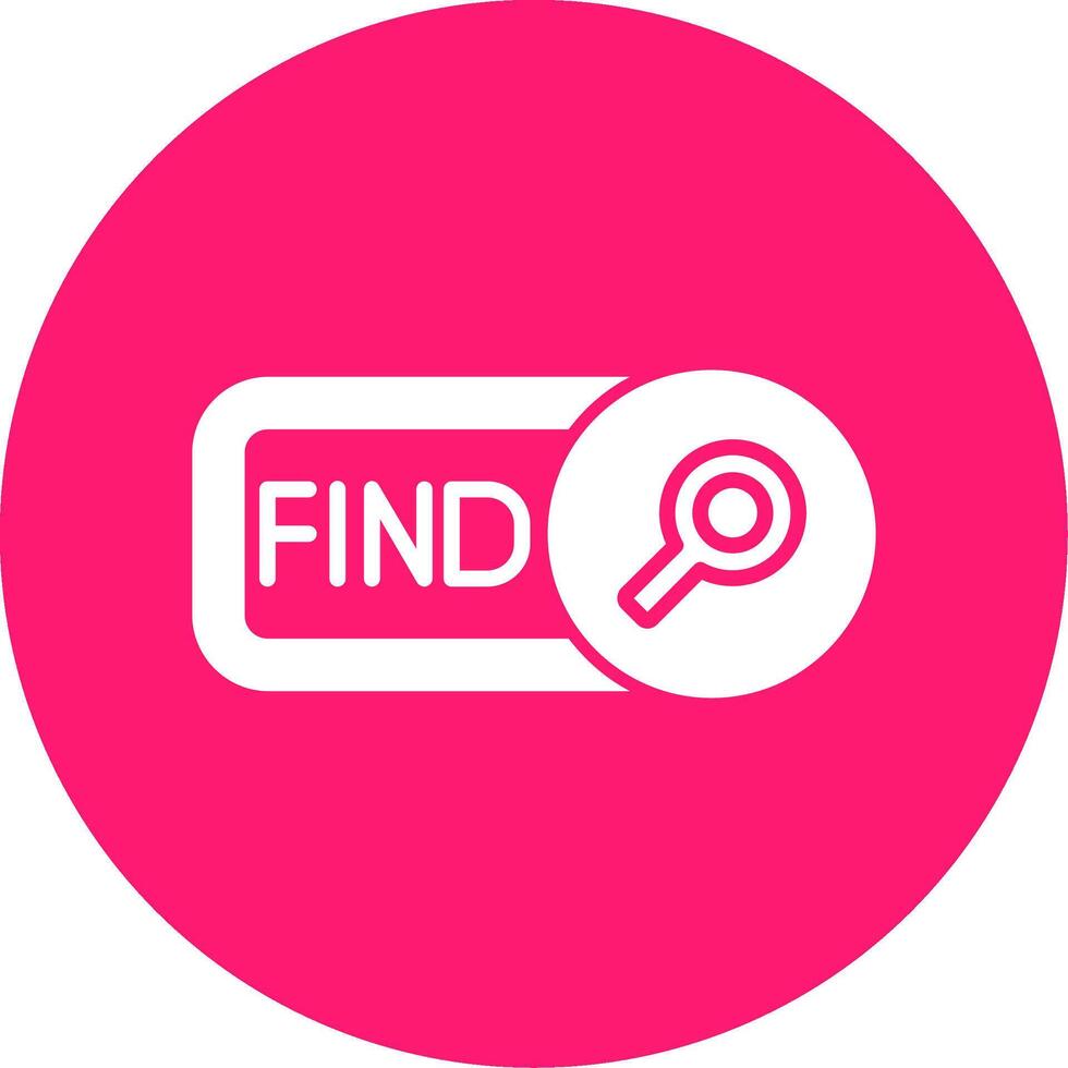 Find Glyph Multi Circle Icon vector