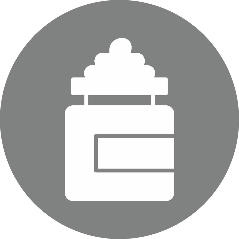 Moisturizer Glyph Multi Circle Icon vector
