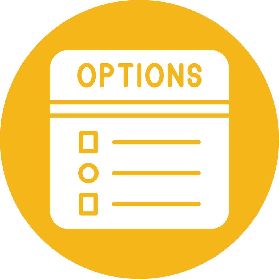 Options Glyph Multi Circle Icon vector