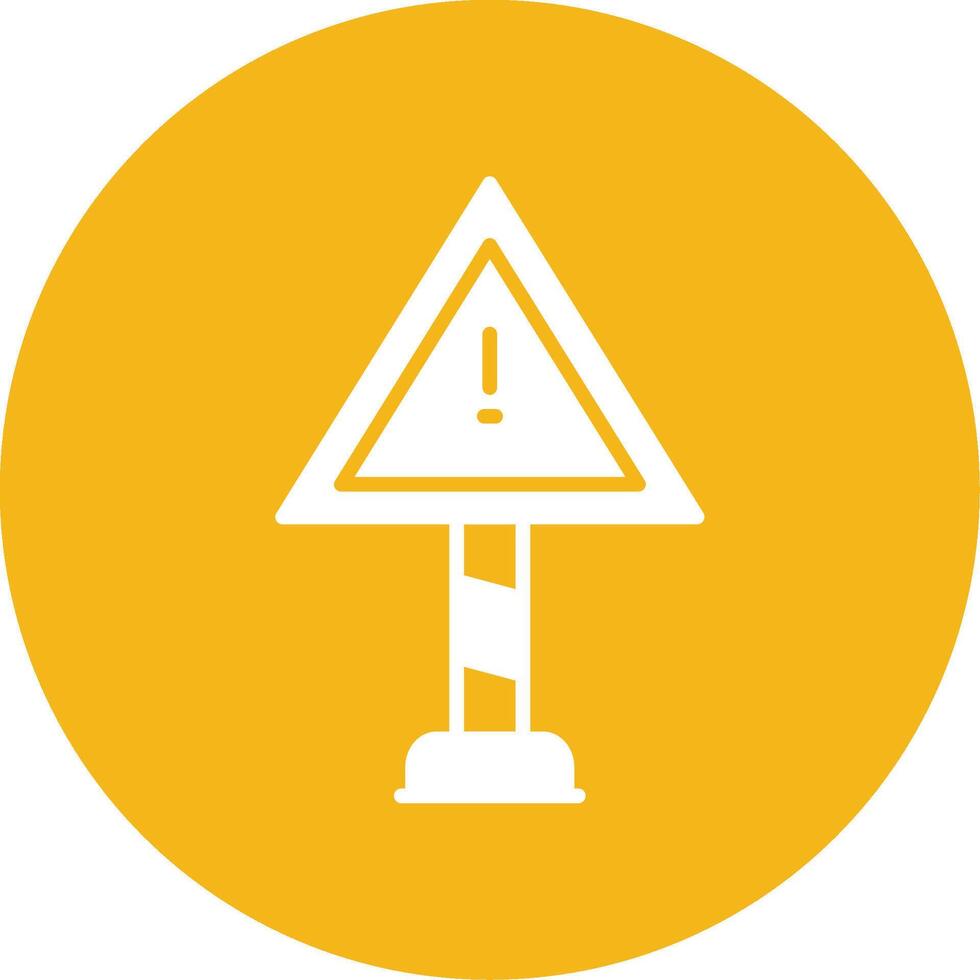 Risk Glyph Multi Circle Icon vector