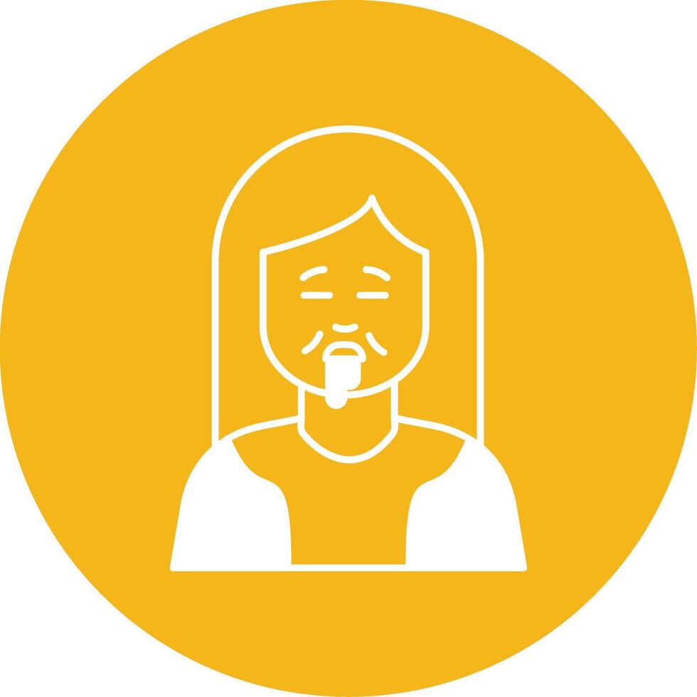 Drolling Glyph Multi Circle Icon vector