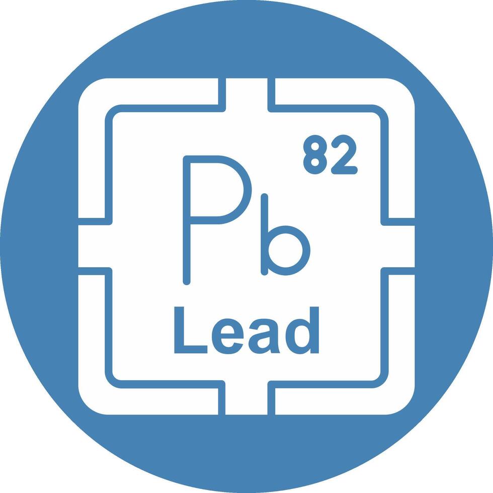 Lead Glyph Multi Circle Icon vector