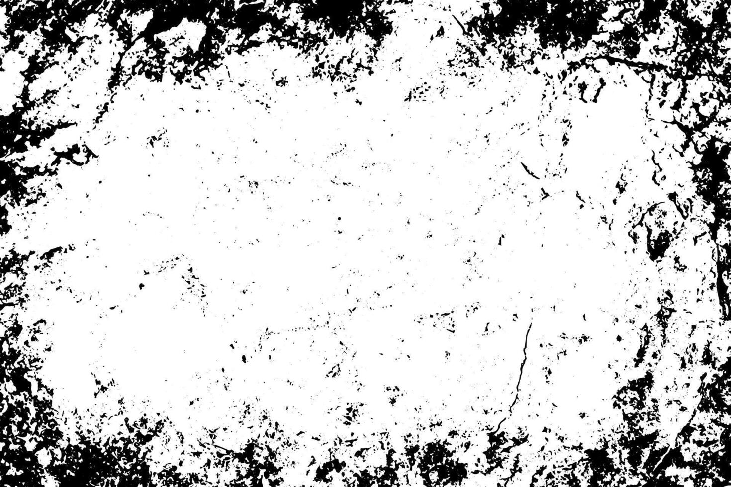 Grunge texture .Black and white background.Vintage old wall effect. vector