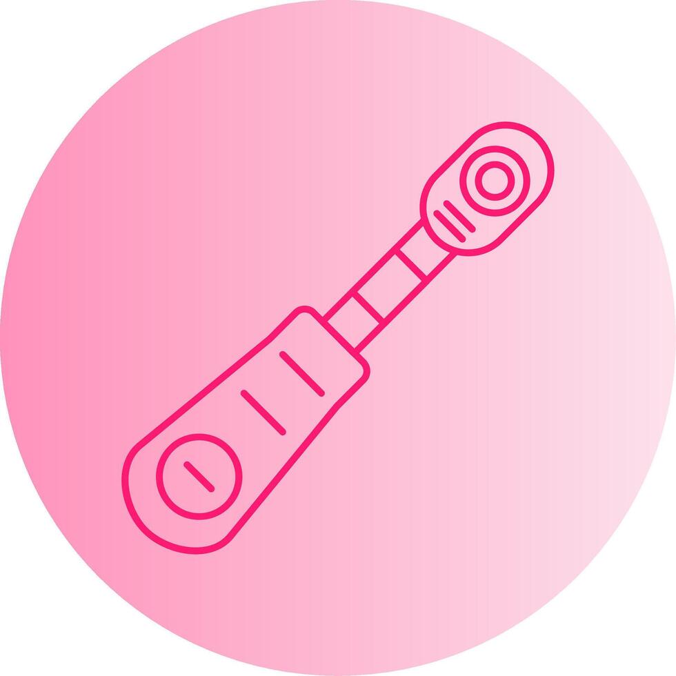 Ratchet Gradient Circle Icon vector