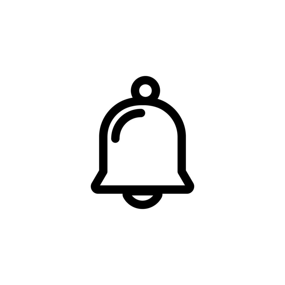 Bell icon. Notification icon vector