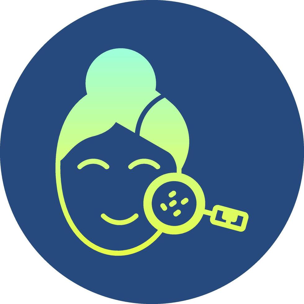 Check Gradient Circle Icon vector