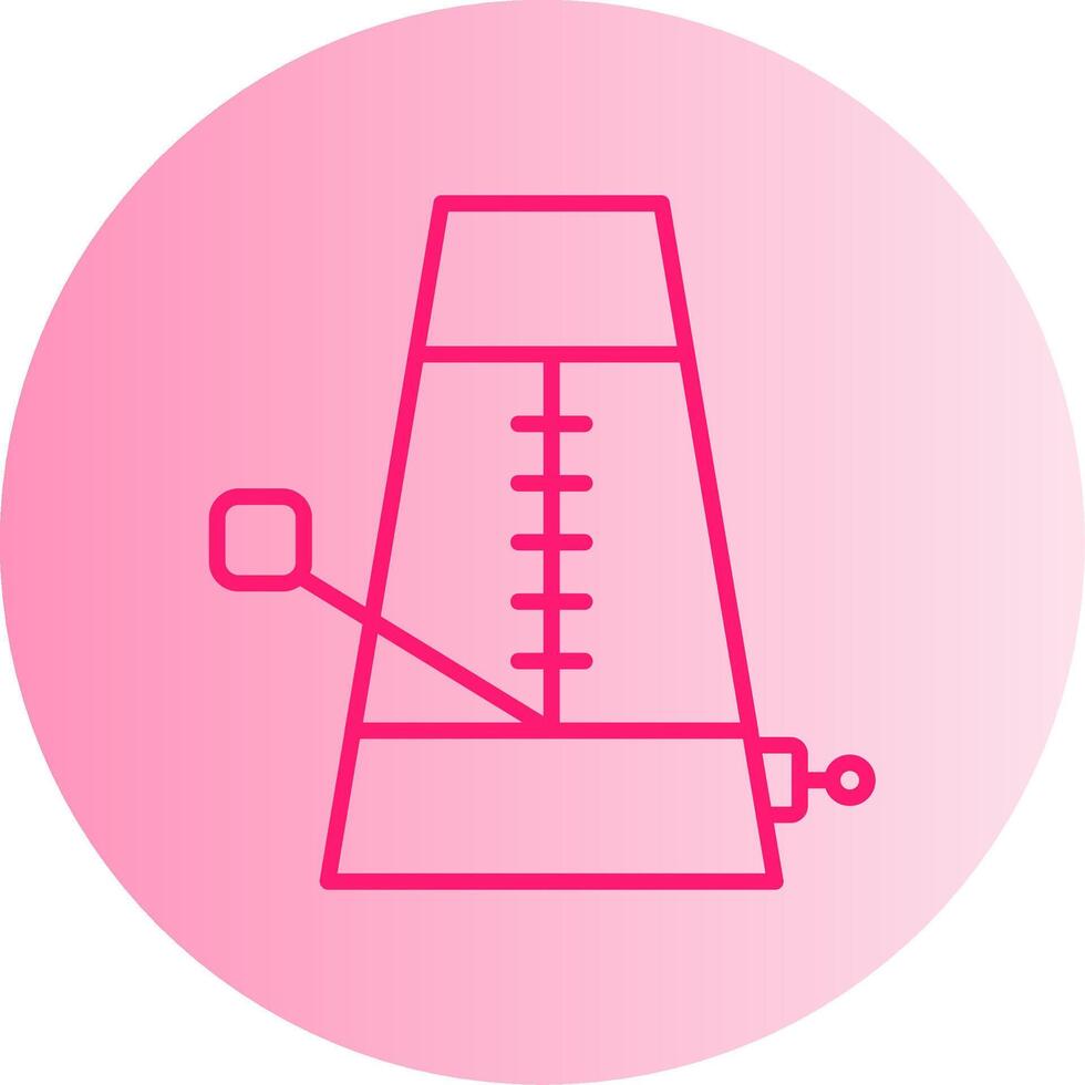 Tempo Gradient Circle Icon vector