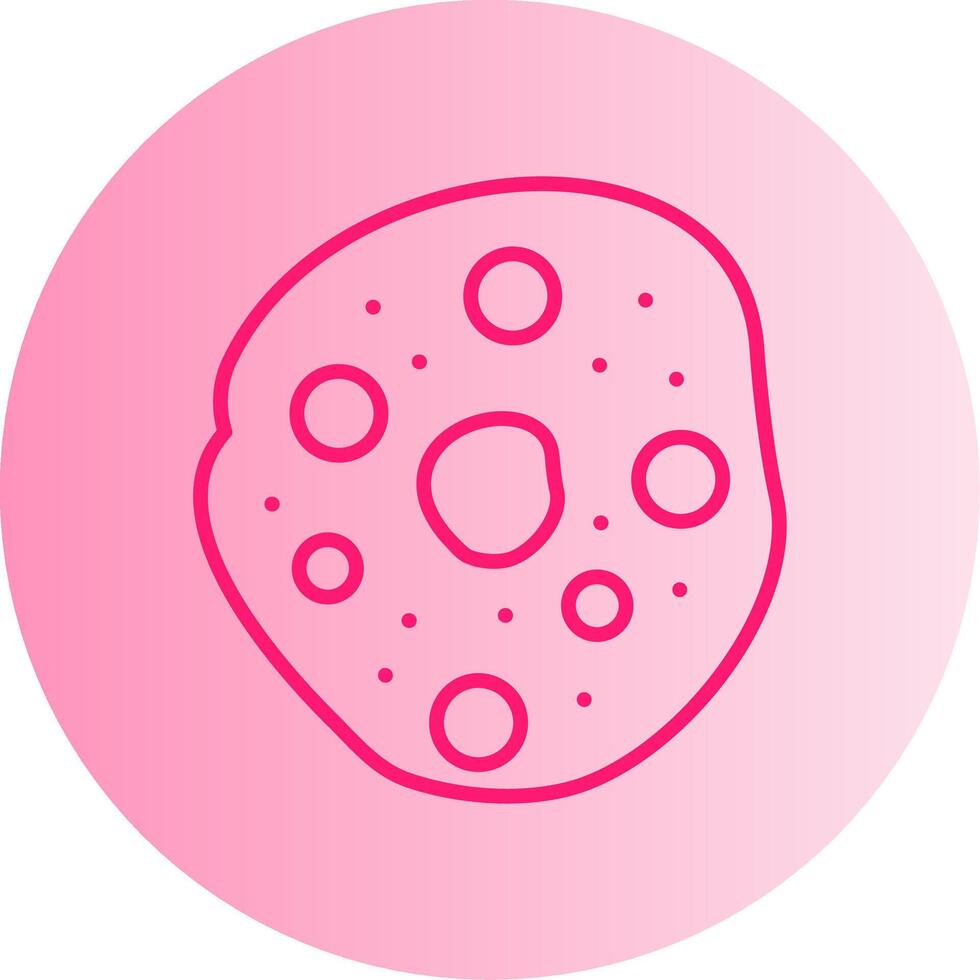 Schwann Cells Gradient Circle Icon vector