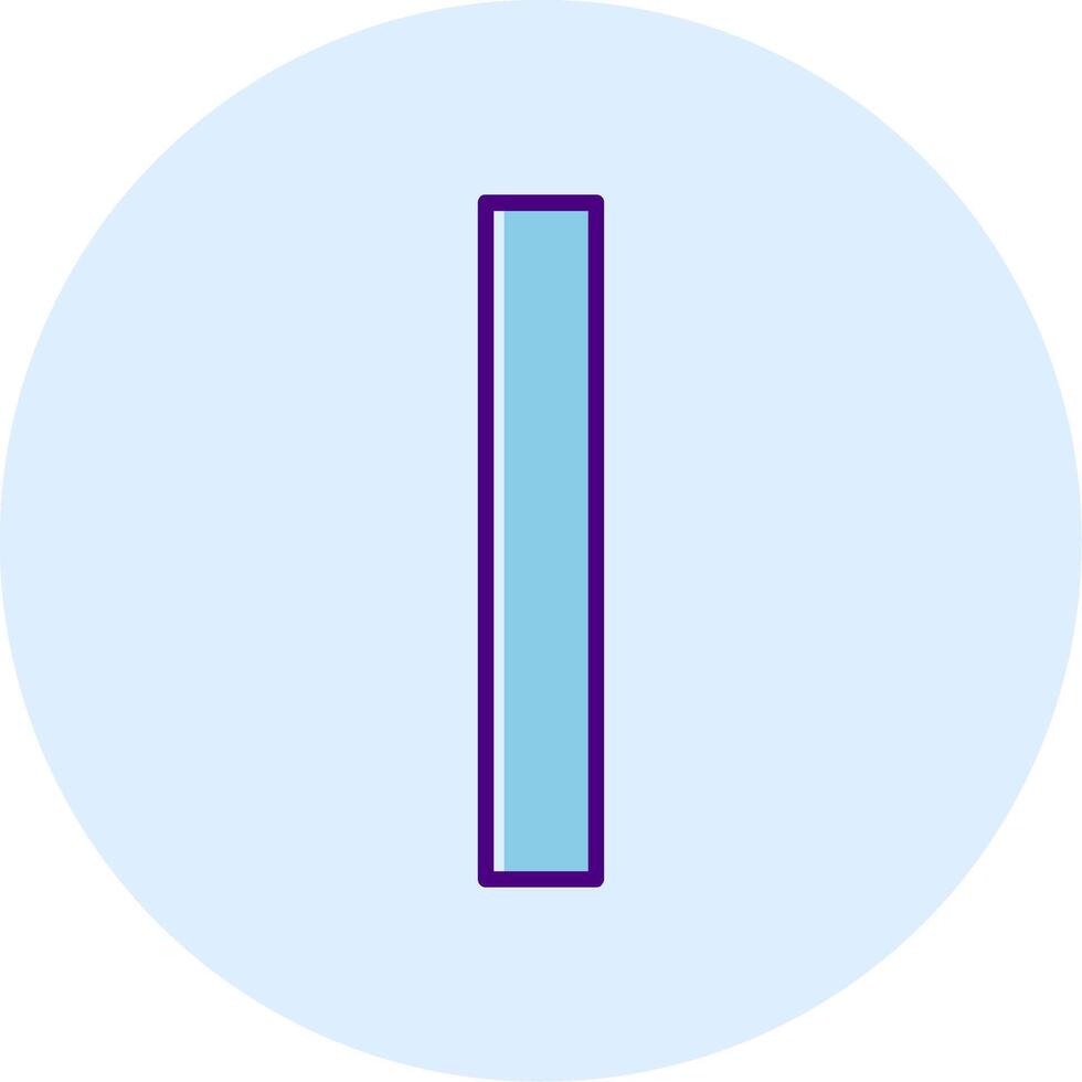Small l Icon vector