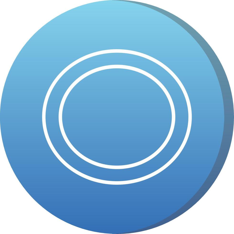 Capital O Icon vector