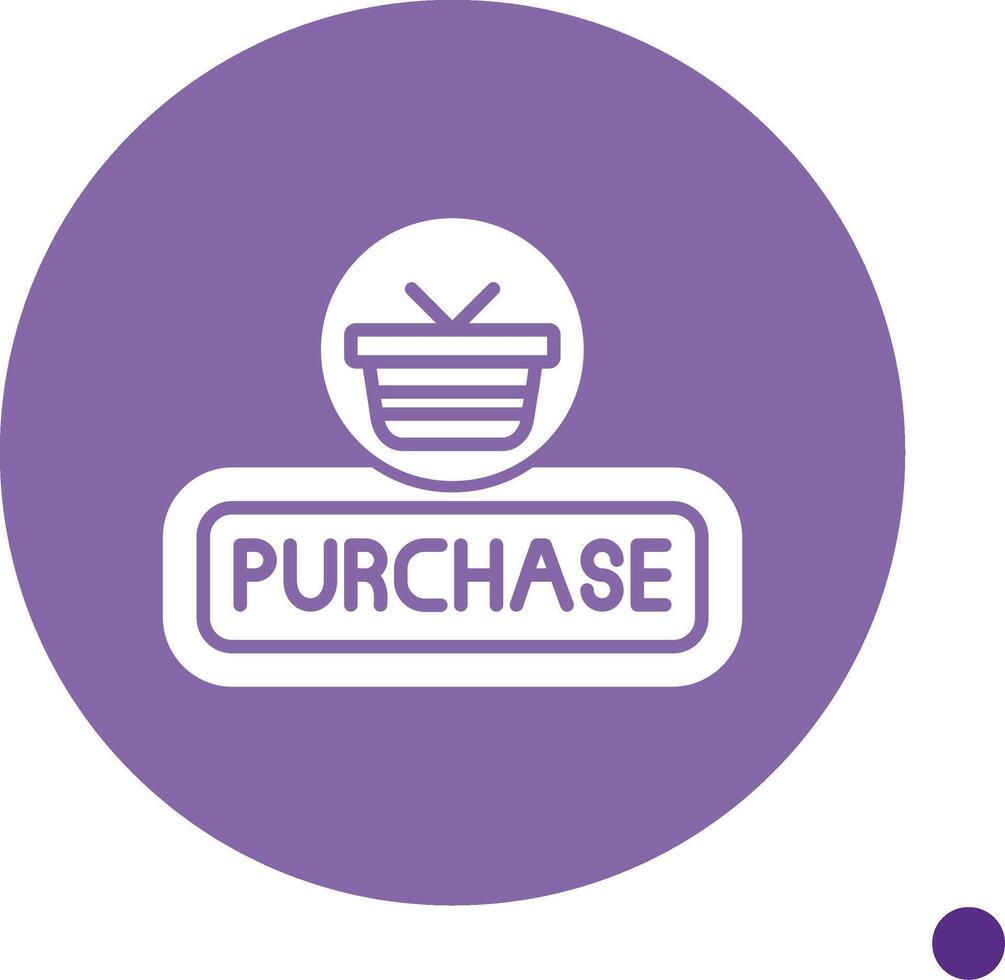Purchase Long Shadow Circle Icon vector