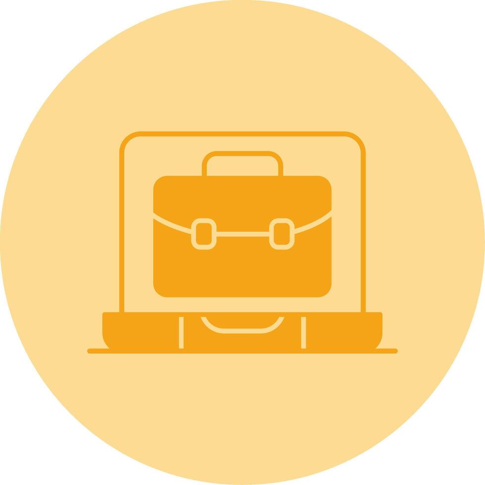 OnDual Tone Circle Portfolio Dual Tone Circle Icon vector