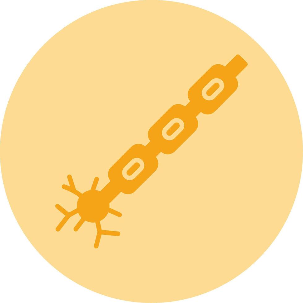 Myelin Dual Tone Circle Icon vector