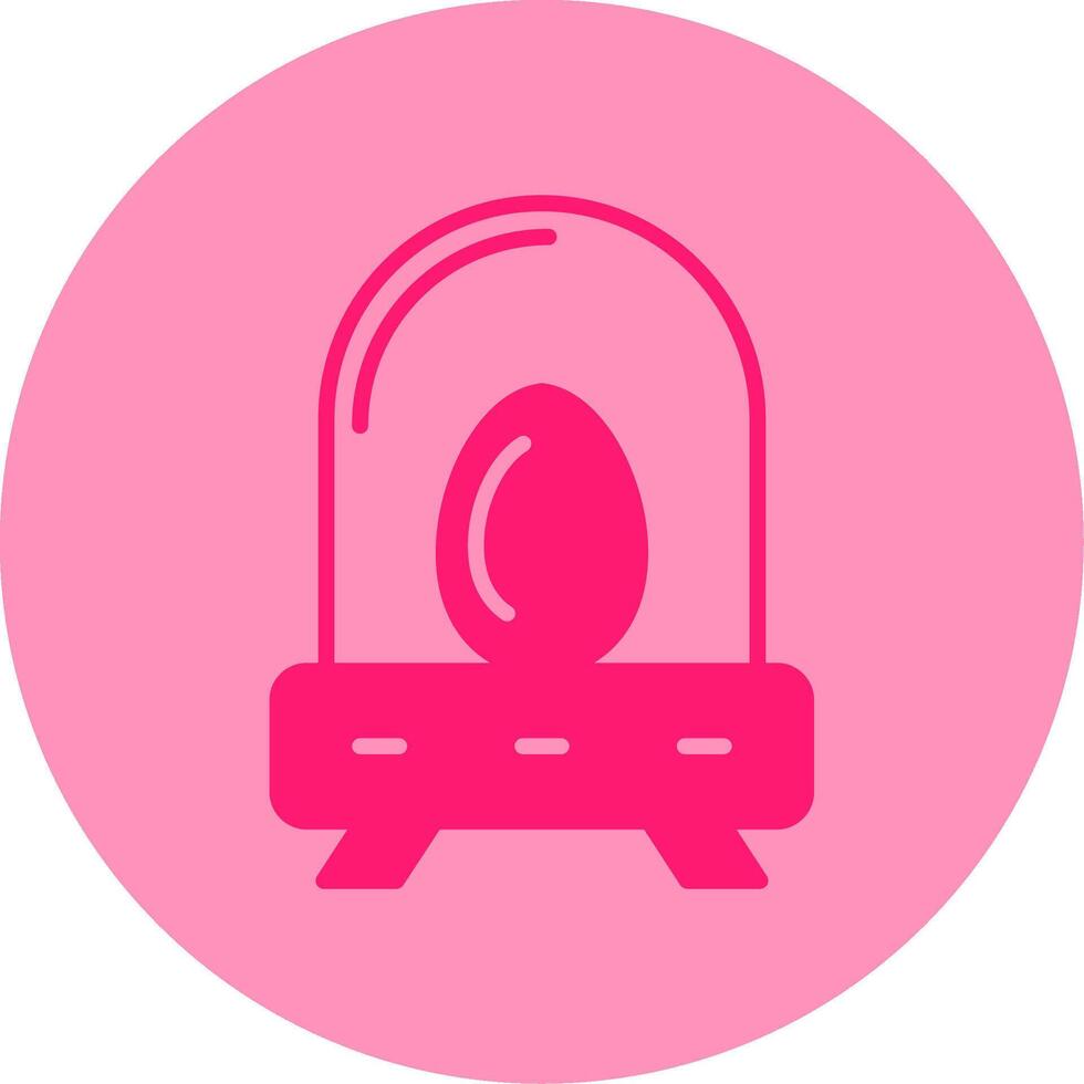 Incubation Dual Tone Circle Icon vector